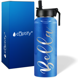 Personalized Bella Style on 40oz Wide Mouth