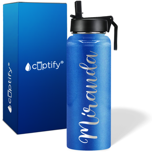 Personalized Miranda Style on 40oz Wide Mouth