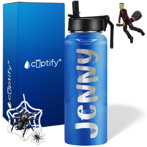 Personalized Spooky on Halloween 40oz Water Bottle