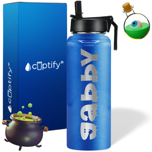 Personalized Haunted on Halloween 40oz Water Bottle