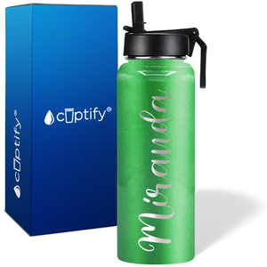 Personalized Miranda Style on 40oz Wide Mouth