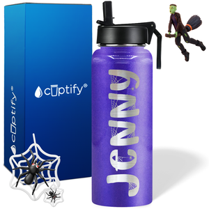 Personalized Spooky on Halloween 40oz Water Bottle