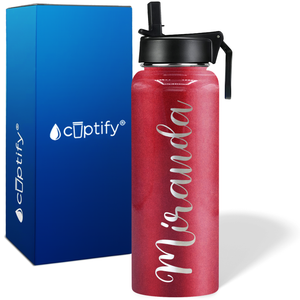 Personalized Miranda Style on 40oz Wide Mouth