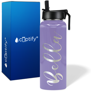 Personalized Bella Style on 40oz Wide Mouth