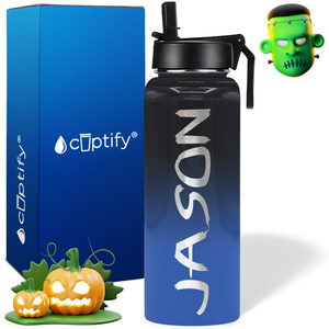 Personalized Scary on Halloween 40oz Water Bottle