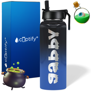 Personalized Haunted on Halloween 40oz Water Bottle