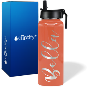 Personalized Bella Style on 40oz Wide Mouth