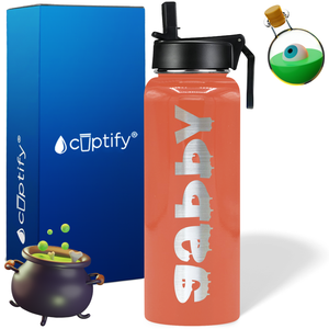 Personalized Haunted on Halloween 40oz Water Bottle