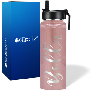 Personalized Bella Style on 40oz Wide Mouth