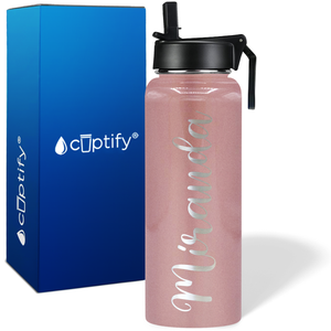 Personalized Miranda Style on 40oz Wide Mouth