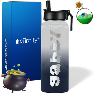 Personalized Haunted on Halloween 40oz Water Bottle