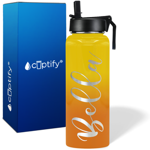 Personalized Bella Style on 40oz Wide Mouth