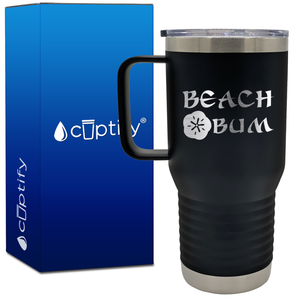 Beach Bum 20oz Beach Life Travel Mug