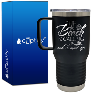 The Beach is Calling 20oz Beach Life Travel Mug