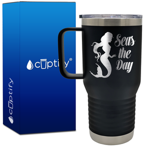 Seas the Day 20oz Beach Life Travel Mug