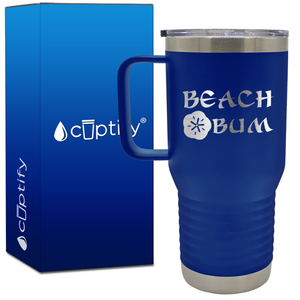 Beach Bum 20oz Beach Life Travel Mug