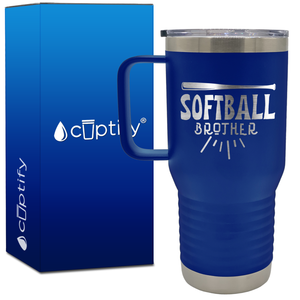 Softball Brother 20oz Softball Travel Mug