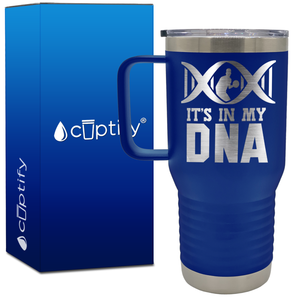 It's in My DNA Basketball 20oz Basketball Travel Mug