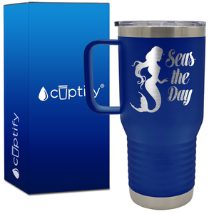 Seas the Day 20oz Beach Life Travel Mug