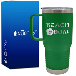 Beach Bum 20oz Beach Life Travel Mug
