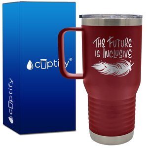 The Future is Inclusive 20oz Autism Travel Mug