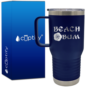 Beach Bum 20oz Beach Life Travel Mug