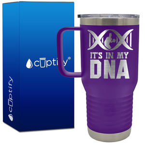 It's in My DNA Basketball 20oz Basketball Travel Mug