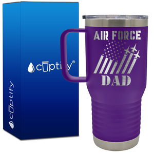 Air Force Dad 20oz Travel Mug