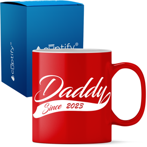 Dad Since 2023 11oz Coffee Mug
