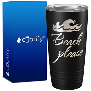 Beach Please 20oz Tumbler