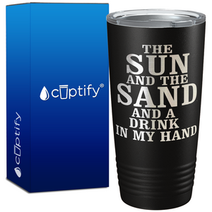 The Sun and the Sand 20oz Beach Tumbler
