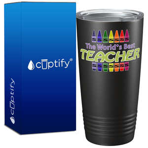 The World's Best Teacher on 20oz Tumbler