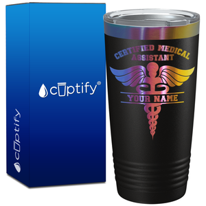 Personalized CMA Certified Medical Assistant on 20oz Tumbler