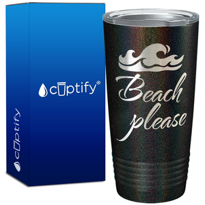 Beach Please 20oz Tumbler