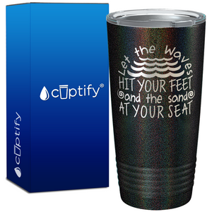 Let the Waves 20oz Beach Life Tumbler