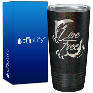 Live Free 20oz Beach Life Tumbler