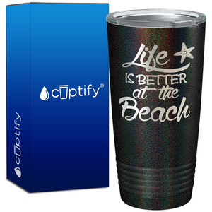 Life is Better at the Beach 20oz Beach Tumbler