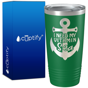 I need my Vitamin Sea Anchor on Beach Life 20oz Tumbler