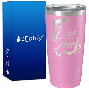 Live Free 20oz Beach Life Tumbler