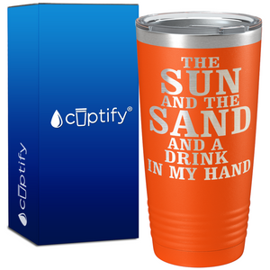 The Sun and the Sand 20oz Beach Tumbler