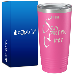Let the Sea Set you Free 20oz Beach Life Tumbler