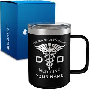 DO Doctor of Osteopathic Personalized 15oz Stainless Steel Mug