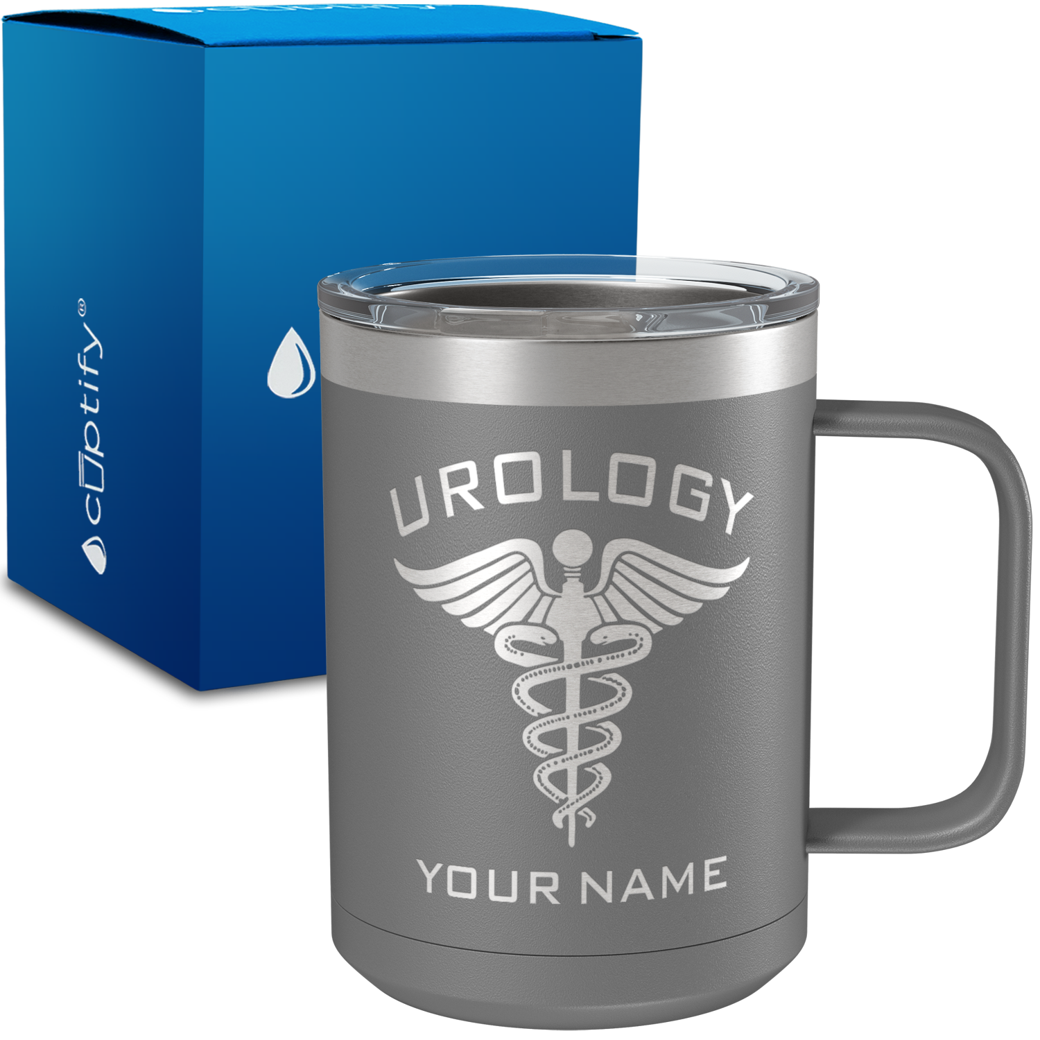 Urology Personalized 15oz Stainless Steel Mug