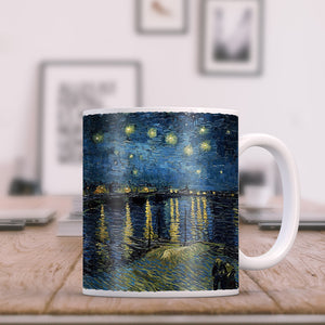 Van Gogh Starry Night Over the Rhone 11oz Ceramic Coffee Mug