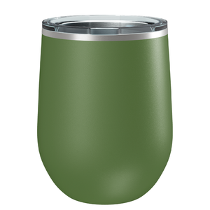 Personalized 12oz Stainless Steel Wine Tumbler