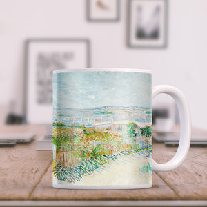 Van Gogh Montmartre, behind the Moulin de la Galette 11oz Ceramic Coffee Mug