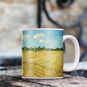 Van Gogh Ploughed fields 11oz Ceramic Coffee Mug