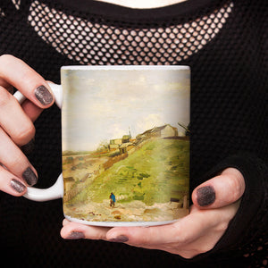 Van Gogh The Hill of Montmartre with Stone Quarry 11oz Ceramic Coffee Mug
