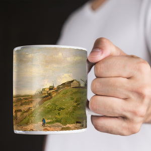 Van Gogh The Hill of Montmartre with Stone Quarry 11oz Ceramic Coffee Mug