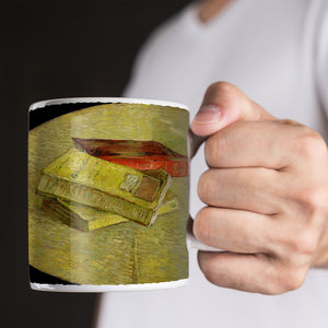 Van Gogh Three Books 11oz Ceramic Coffee Mug